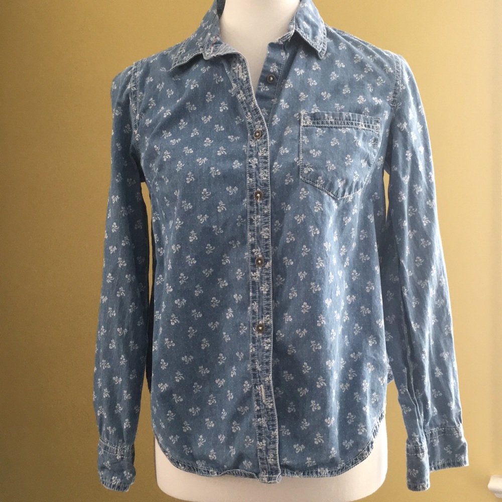 Anthropologie Holding Horses denim shirt!